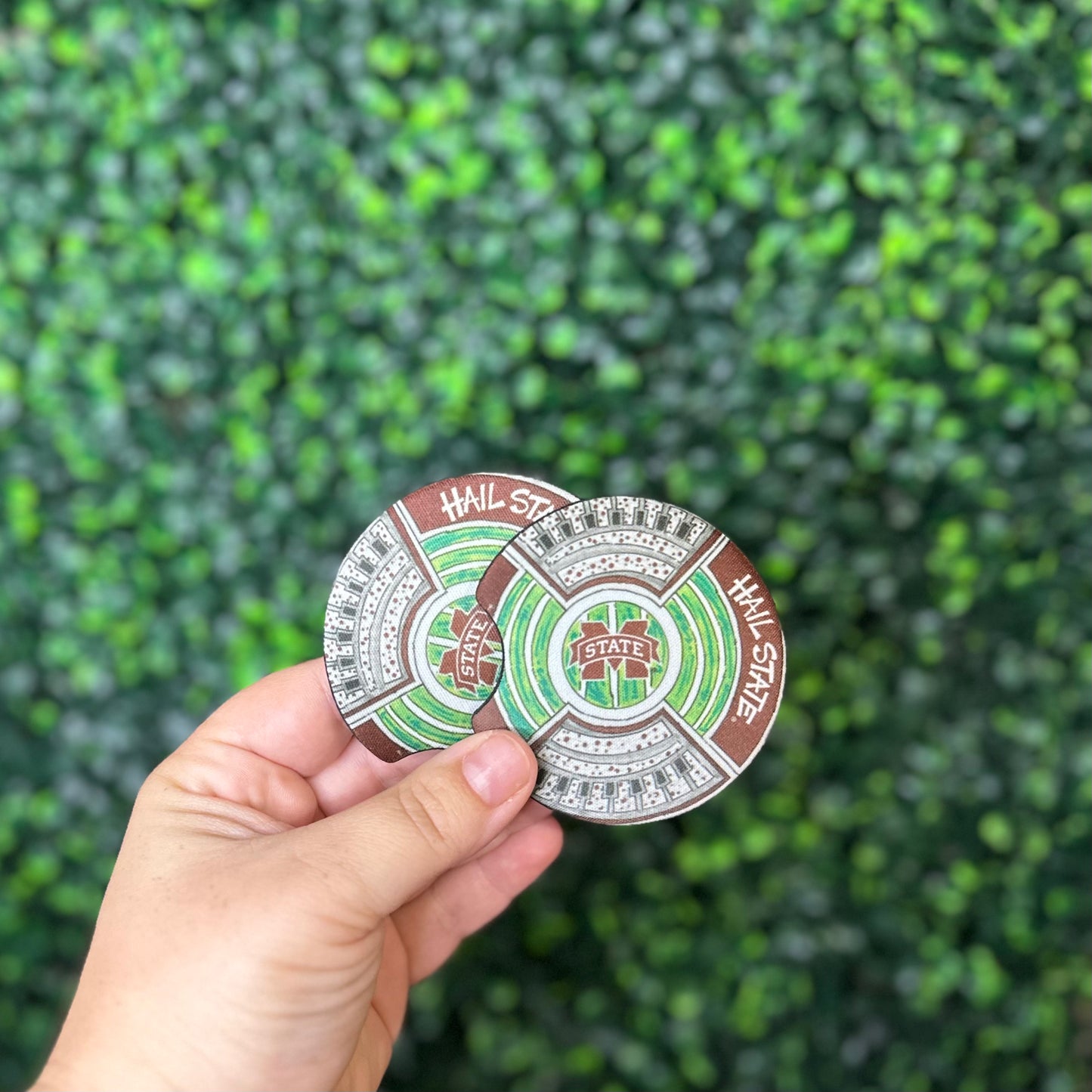 Collegiate Car Coasters