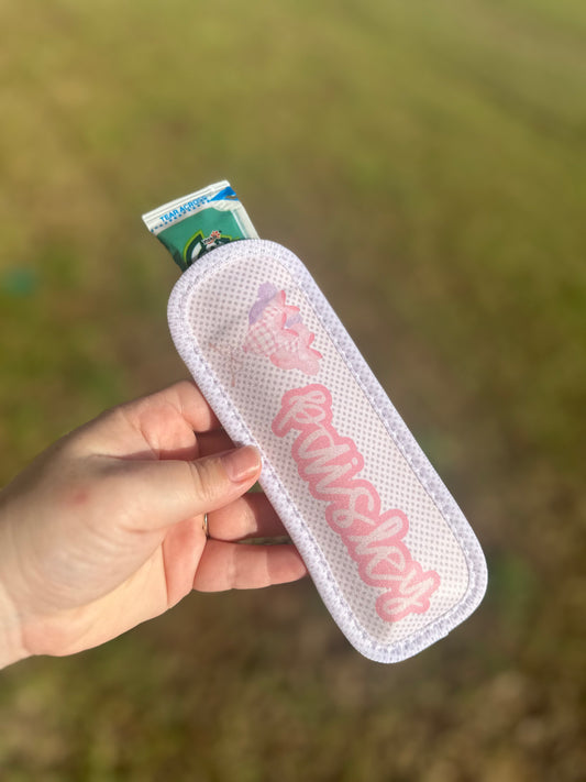 Pink Mouse Balloons Popsicle Holder