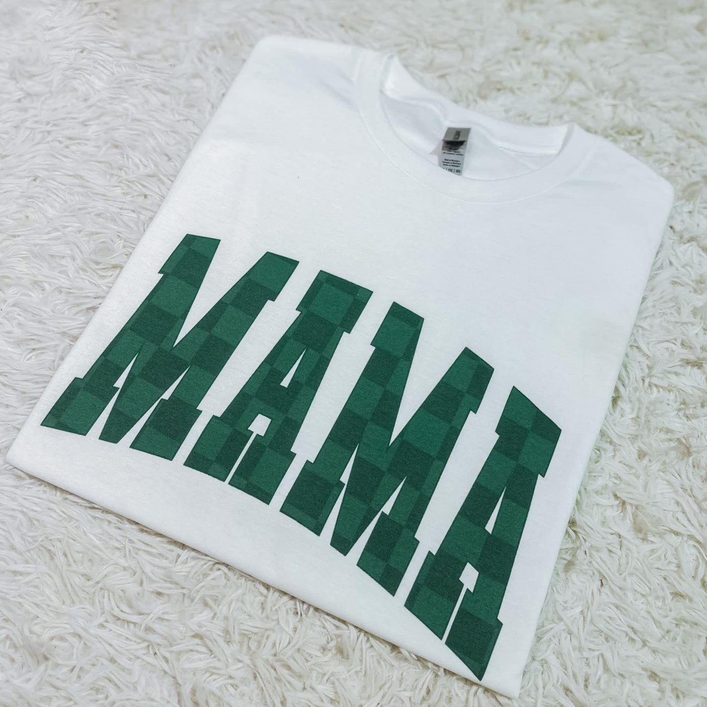 Green Checker Mama