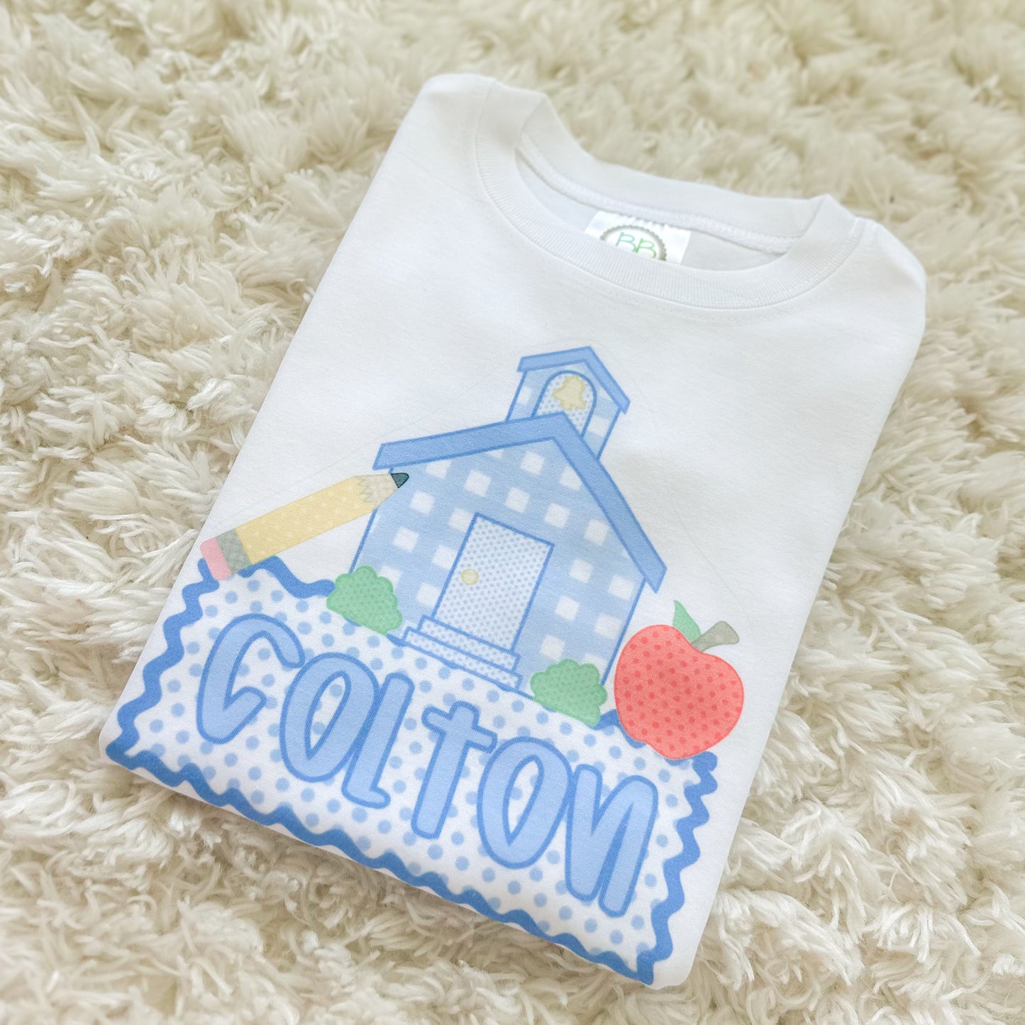 Blue Schoolhouse