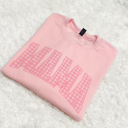 Pink Gingham Mama