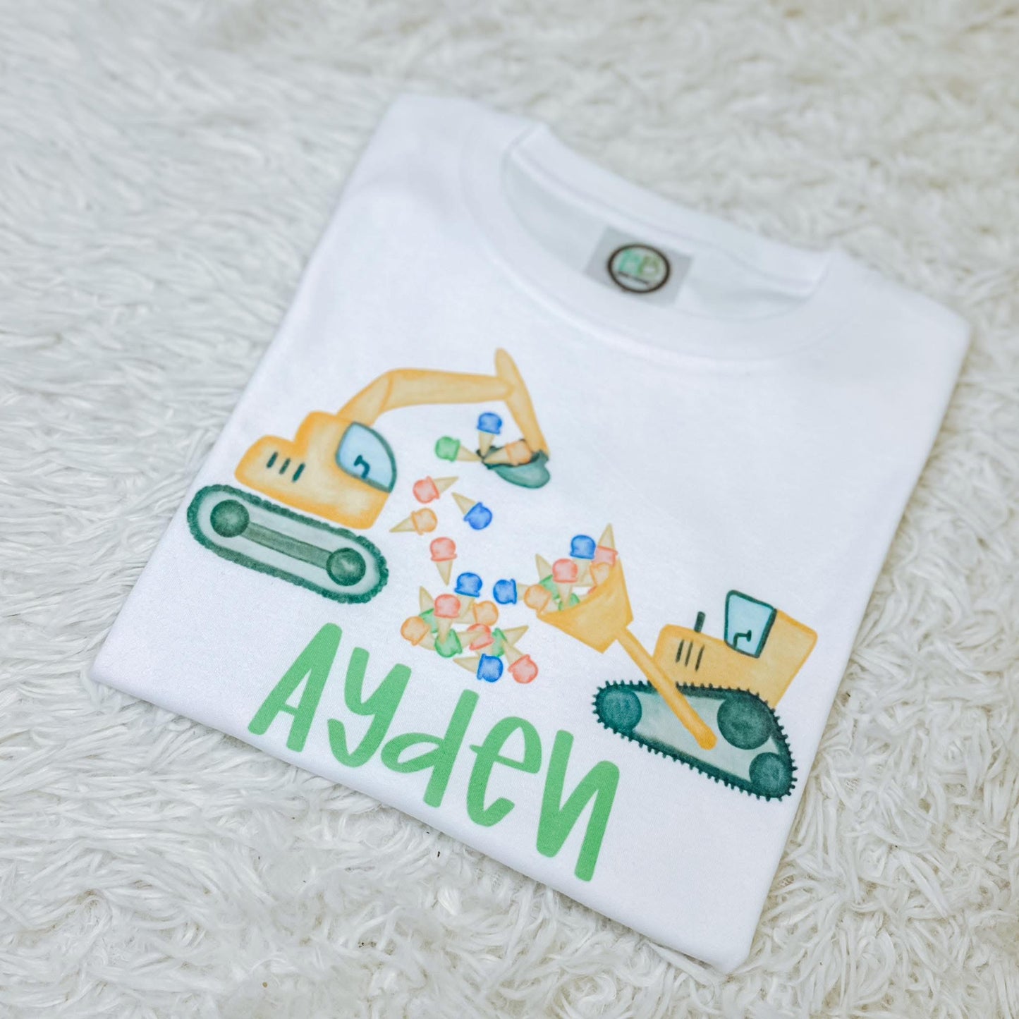 Ice Cream Cone Construction Zone