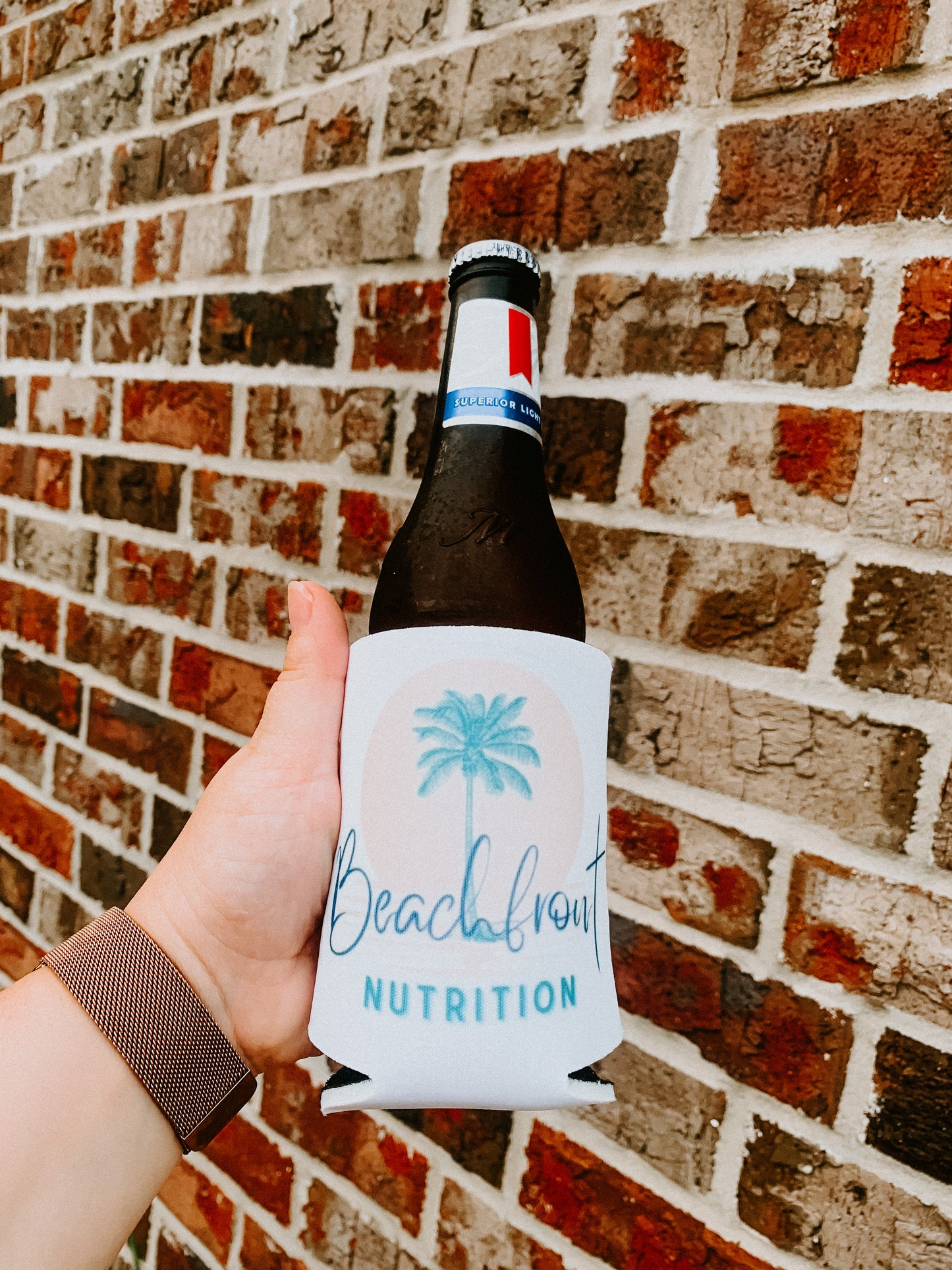 Business Logo can cooler