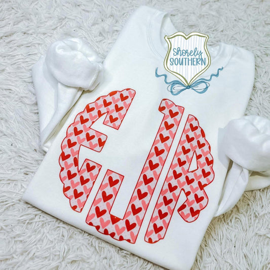 SWEETHEART MONOGRAM