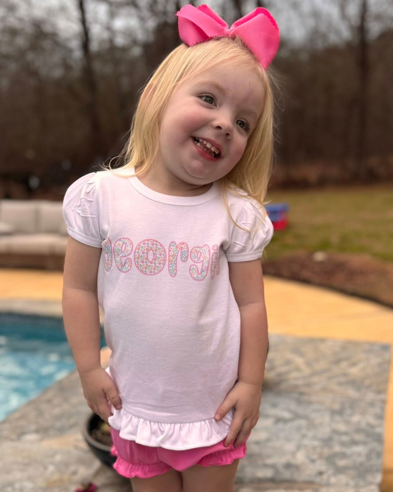 Retro Floral Alpha (Kids)