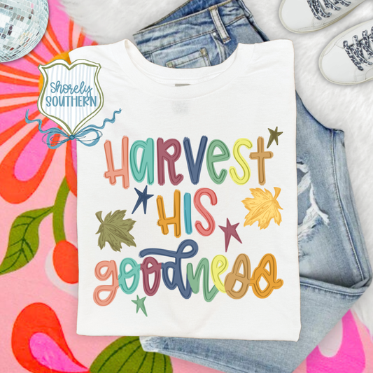 Harvest His Goodness