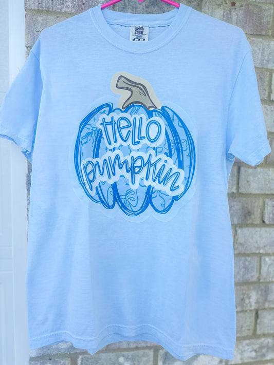 HELLO PUMPKIN COMFORT COLORS