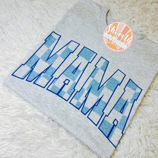 Blue Checker Mama