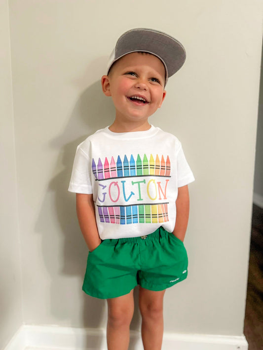 Crayola Name Plate