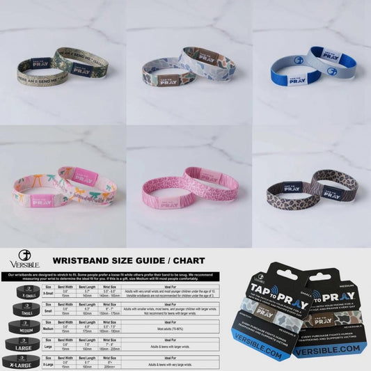 TAP TO PRAY WRISTBANDS