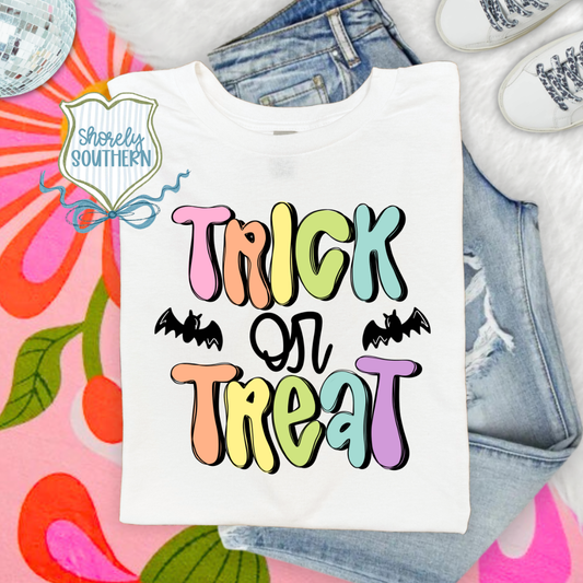 Pastel Trick or Treat
