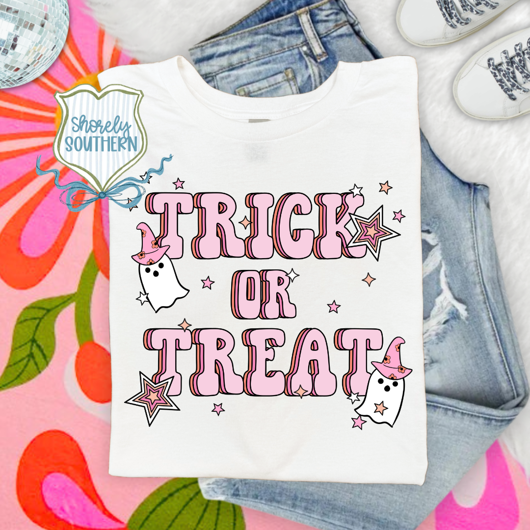 Pink Trick or Treat