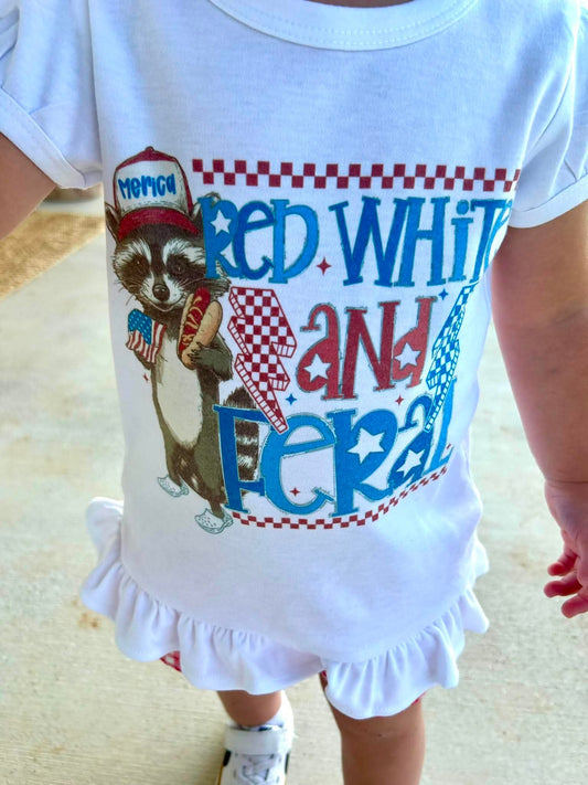 RED, WHITE, AND FERAL