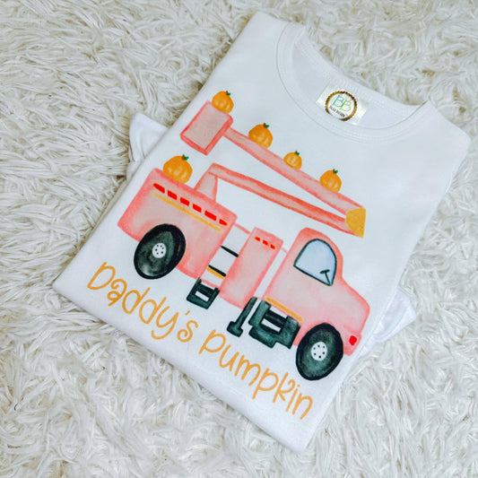 Pumpkin Bucket Truck (Girl)